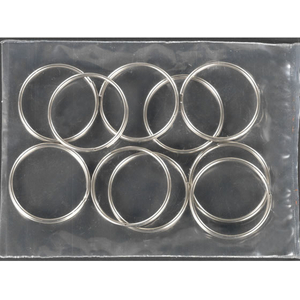 エスコ 1.0×20.0mm 2重リング(ステンレス製/10個) FCJ056M-EA638DP-20B-イメージ2
