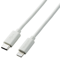 エレコム USB-C(TM) to Lightningケーブル(スタンダード)(1．0m) シルバー U2CAPCL10SV