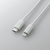 エレコム USB-C(TM) to Lightningケーブル(スタンダード)(1．0m) シルバー U2C-APCL10SV-イメージ2