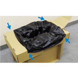 ナカバヤシ 段ボールトイレセット FC81668-NDT-101-イメージ5
