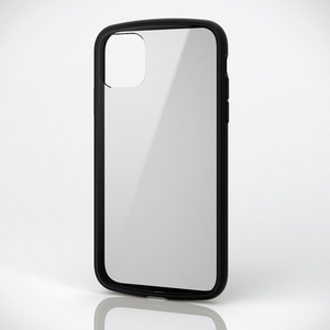 エレコム iPhone 11用TOUGH SLIM LITEケース PM-A19CTSLFCシリーズ ブラック PM-A19CTSLFCBK-イメージ2