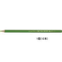 三菱鉛筆 色鉛筆 K880 きみどり 12本 きみどり1ダース(12本) F865231-K880.5