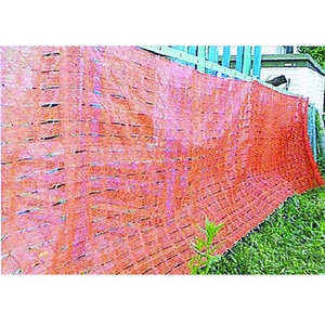トラスコ中山 ネットフェンス ロール グリーン 1m×25m グリーン1254×4mmポリエチレン(PE) FC689ER-8183837-イメージ6