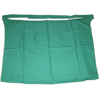 セブンユニフォーム エプロン CT2522-4 グリーン FC632LM-4699850