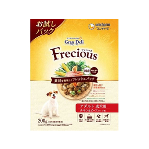 ユニ・チャーム グラン・デリ Frecious アダルト チキン&ビーフ 200g FCU8681-イメージ1