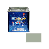 アサヒペン 水性スーパーコート 10L ソフトグレー FC534NV