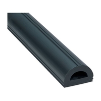 光 D型ゴム40×26×330 黒400.338330 FC663GG-3824721