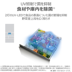 東芝 595L 6ドア冷蔵庫 VEGETA フロストホワイト GR-Y600XFS(TW)-イメージ17