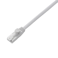 エレコム Cat5e対応ツメ折れ防止LANケーブル(3m) LD-CTTWHRSシリーズ ホワイト LD-CTT/WH3/RS