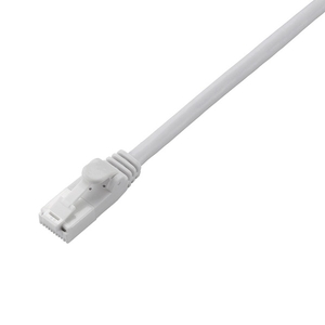 エレコム Cat5e対応ツメ折れ防止LANケーブル(3m) LD-CTTWHRSシリーズ ホワイト LD-CTT/WH3/RS-イメージ1