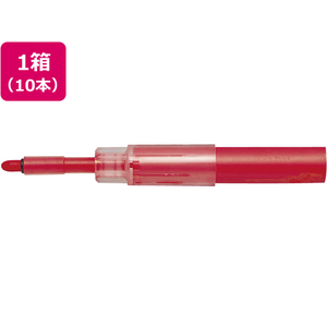 三菱鉛筆 お知らセンサーカートリッジ 赤 10本 1箱(10本) F838156-PWBR1004M.15-イメージ1