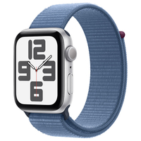 Apple Apple Watch SE(GPSモデル)- 44mm シルバーアルミニウムケースとウインターブルースポーツループ MREF3JA