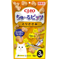 イナバショクヒン CIAO ちゅーるビッツ とりささみ 12g×3袋 ﾁﾕ-ﾙﾋﾞﾂﾂﾄﾘｻｻﾐ3P