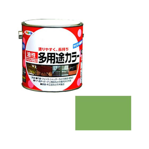 アサヒペン 油性多用途カラー 0.7L 若草色 FC535NS-イメージ1