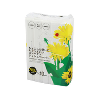 アスト ソフトパックティシュー てんとう虫 200組 10個 FCJ698R