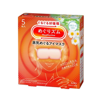 KAO めぐりズム 蒸気めぐるアイマスク カモミールの香り 5枚 FCD318T