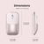 SATECHI Satechi Slim EX Wireless Mouse ブラッシュ PST-MEXP-イメージ11