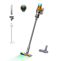 ダイソン サイクロン式コードレススティッククリーナー Dyson V12 Detect Slim Absolute イエロー/アイアン/ニッケル SV46ABL2