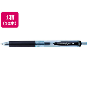 三菱鉛筆 ユニボールシグノRTエコライター0.5mm黒10本 F361660-UMN105EW.24-イメージ1