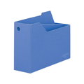コクヨ ファイルボックス A4横 仕切板付 青 10個 FC02969-ﾌ-455NB