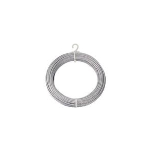 トラスコ中山 TRUSCO　メッキ付ワイヤーロープ　Φ3mmX30m CWM-3S30-イメージ1