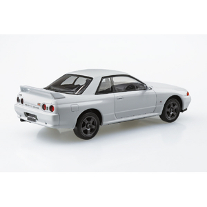 アオシマ 1/32 ニッサン R32スカイライン GT-R(クリスタルホワイト) Aﾗｸﾌﾟﾗ14CWR32GTRCﾎﾜｲﾄ-イメージ2
