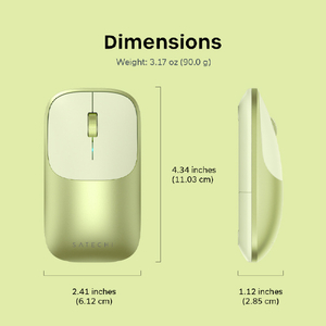 SATECHI Satechi Slim EX Wireless Mouse シトラス PST-MEXY-イメージ11