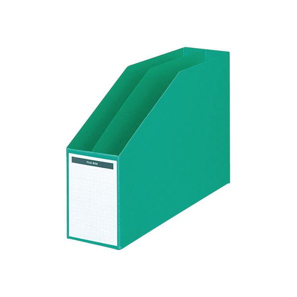 コクヨ ファイルボックス A4 横 仕切 底板付 緑 10個 FC02970-ﾌ-456NG 人気・おすすめ｜使いやすい・旅行におすすめ 品質保証 全国発送 正規品・日本国内発送・安心保証付き