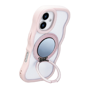 サンクレスト iPhone17用 マクスタウェーブミラー ライトピンク I39FIJS07-イメージ5