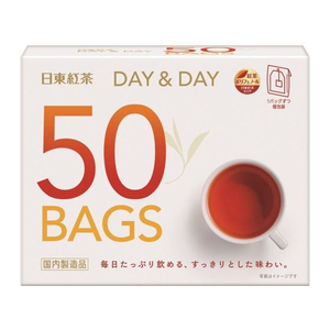 三井農林 紅茶ティーバッグ DAY&DAY 50バッグ入 F886854-イメージ1