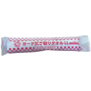 カネモ商事 ヨード拭き取りタオル LL MZTR12(LL)50ホンX12フクロ FCG923H-25-7456-01-イメージ1