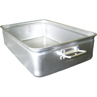 中尾アルミ製作所 アルマイト 手付 キングボックス 番重 大 140mm FC171KZ-0308900