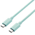 エレコム USB4ケーブル(Type-C to Type-C) 0．8m USB4-APCC5P08シリーズ グリーン USB4-APCC5P08GN-イメージ1