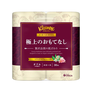 クレシア クリネックス 極上のおもてなし ダブル 30m 4ロール F910029-22810-イメージ1