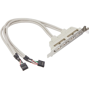 アイネックス USBリアスロット 4ポート RS-004C-イメージ2