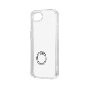 MSソリューションズ iPhone 16e用リング付き耐衝撃ハイブリッドケース 「UTILO Hybrid Ring」 クリア LN-ISS24CRGCL-イメージ1