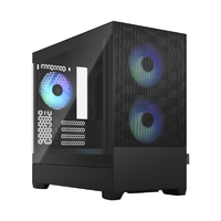 Fractal Design Pop Mini Air RGB Black TG Clear Tint ブラック FD-C-POR1M-06