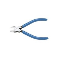 フジ矢 プラスチックニッパ（ラウンド刃・バネ付）125mm FPN-125RS