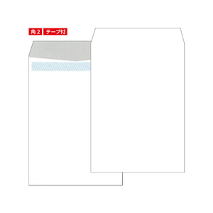 ハート 透けない封筒(ケント紙)テープ付 角2 100枚入 F174497-XEP430-イメージ2