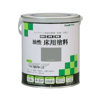 アトムサポート 油性床用塗料 フロアトップ 1.6L アメリカングレー FCB252H