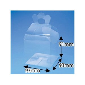 ヘイコー PVC クリスタルボックス CF-3 無地 10枚 FC246SF-006831600-イメージ2