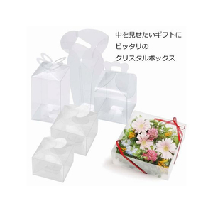 ヘイコー PVC クリスタルボックス CF-3 無地 10枚 FC246SF-006831600-イメージ4