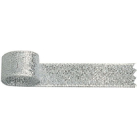 タカ印 リボン グランドメタル 銀 9mm×20m FCE173Z-50-7201