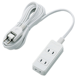 エレコム 電源タップ 雷ガード付き(3個口・3m) ホワイト T-KS02-2330WH エレコム 電源タップ 雷ガード付き(3個口・3m) ホワイト T-KS02-2330WH