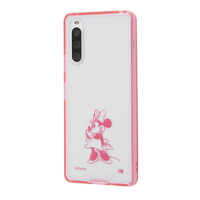 レイアウト Xperia 10 IV用ハイブリッドケース Charaful ディズニーキャラクター ミニーマウス RT-RDXP10M4UC/MNM