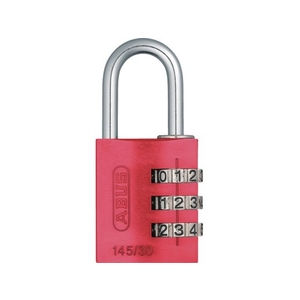 ＡＢＵＳ ナンバー可変式南京錠 145-30 レッド FC955ER-4451341-イメージ1