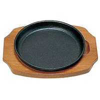 三和精機製作所/Sステーキ皿丸型B15cm FCA4602