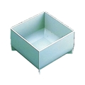 トラスコ中山 樹脂BOX Cサイズ 100×100×55 (1個入) FC765DT-2266008