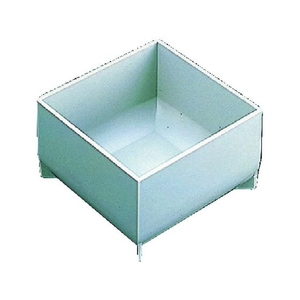 トラスコ中山 樹脂BOX Cサイズ 100×100×55 (1個入) FC765DT-2266008-イメージ1