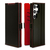 ラスタバナナ Galaxy S23 Ultra(SC-52D/SCG20)用薄型手帳ケース サイドマグネット ブラック×レッド 7472GS23UBO-イメージ1